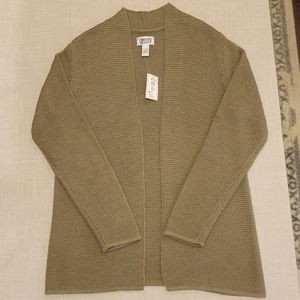 Chico's "Sari Tribeca" Moss Green Sweater